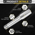 thumbnail image 4 of Uxcell Hand Taper Tap 7/8"-9 UNC 2B Left Hand Thread Screw Tapping Threading Tool, 4 of 6