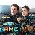 thumbnail image 4 of Music Blanket for Men Women Music Throw Blanket Music Studio Decor Music Lover Gifts for Kids Adults 50"X 40", 4 of 6