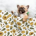 thumbnail image 3 of Disketp Cartoon Corn Pumpkin Sunflower Dog Blanket/Bed Cover for Dogs and Cats,Puppy Essentials-Medium, 3 of 8