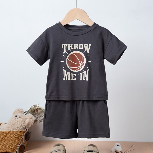 Chándal de 2 piezas para niños, conjuntos de ropa deportiva para bebés, conjuntos de ropa, camiseta, pantalones cortos, conjunto de verano para niñas pequeñas