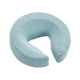 thumbnail image 4 of Almohada de masaje facial con reposacabezas ergonómico, transpirable y universal con espuma viscoelástica. Azul claro, 4 of 9