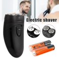 thumbnail image 1 of Cordless Electric Shaver For Men Beard Shaving Trimmer Battery Operated Hair Trimmer Multifunctional Dual Head, 1 of 10