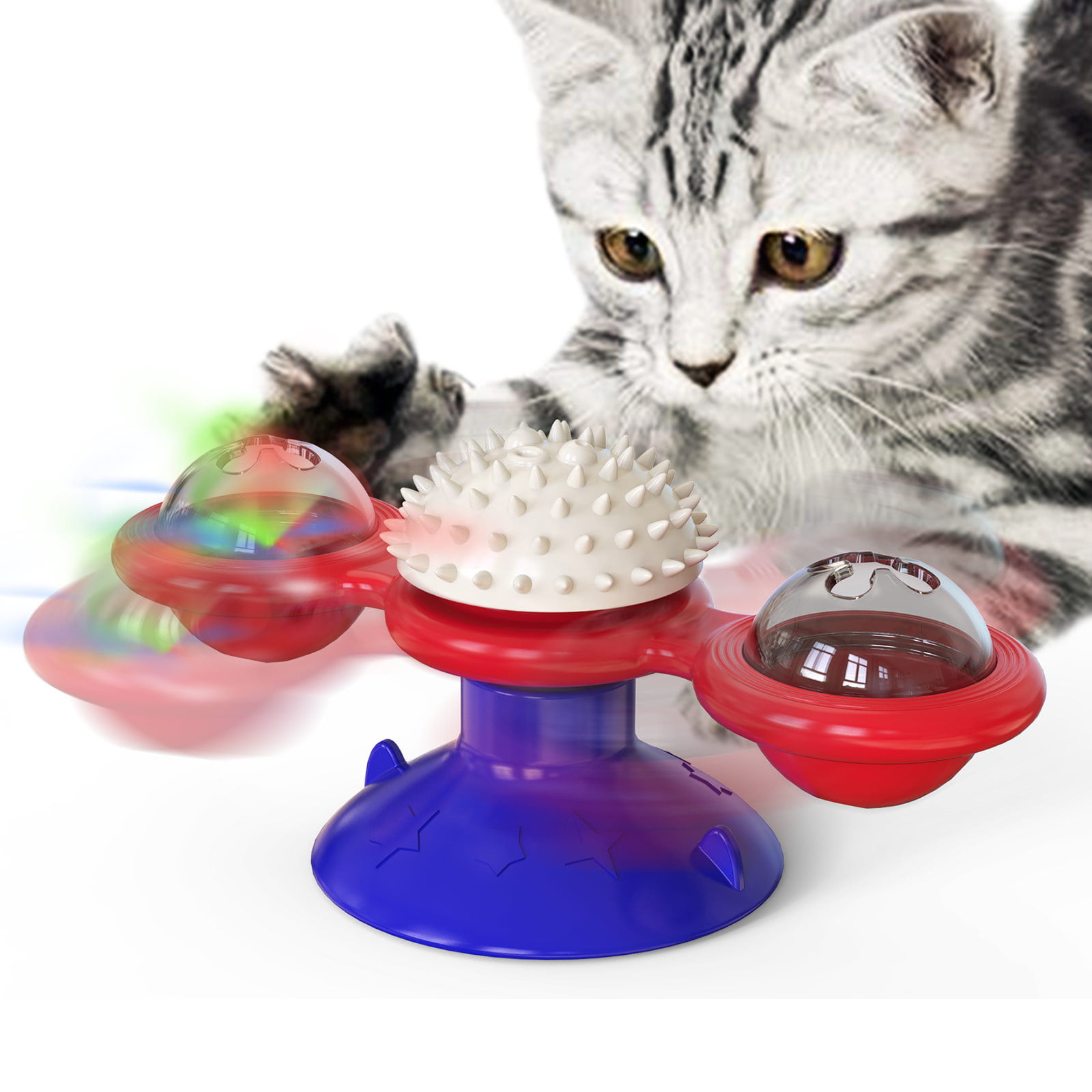 Kitten Pet Cat Ball Chew Catnip Toys Play Interactive Funny Game Mouse Toy Lot 