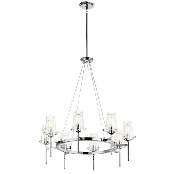 Kichler Lighting - Eight Light Chandelier - Alton - 8 Light Large Chandelier -