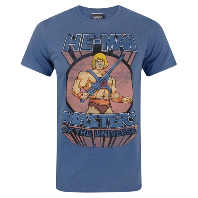 He-Man - Camiseta modelo Masters Of The Universe (Azul)