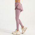 thumbnail image 6 of Womens Tennis Skirts with Leggings 2 in 1 Golf Skorts High Waisted Athletic Skirted Running Workout Yoga Pants, 6 of 7