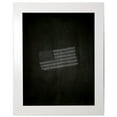 thumbnail image 5 of Rayne Mirrors American Made Rayne Glossy White Blackboard/Chalkboard, 5 of 5