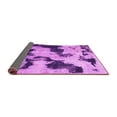 thumbnail image 2 of Ahgly Company Indoor Round Abstract Pink Modern Area Rugs, 5' Round, 2 of 4