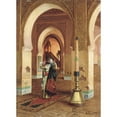 thumbnail image 3 of Rudolf Ernst 14x18 Black Modern Framed Museum Art Print Titled - The Prayer, 3 of 5