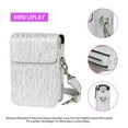 thumbnail image 2 of Shengyu Retro Style PU Leather Travel Case Protector Replacement for Mini Liplay Camera with Shoulder Strap,White 1, 2 of 9