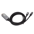 thumbnail image 4 of Cable USB C tipo C a interfaz Multimedia HD 1,8 m Cable de proyección HD 4K 60Hz USB3.1 Cable de extensión para computadora móvil, 4 of 5