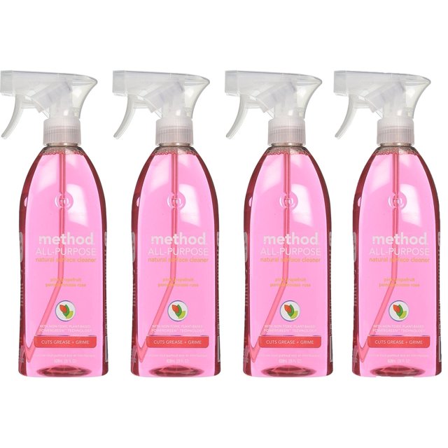 Method All Purpose Natural Surface Cleaning Spray 28 oz Pink