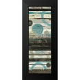 thumbnail image 2 of Schick, Mike 9x18 Black Modern Framed Museum Art Print Titled - Blue Zephyr Panel, 2 of 5