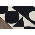 thumbnail image 2 of Novogratz TOPANTOP-3BLK5076 5 ft. x 7 ft. 6 in. Topan-3 Hand Woven Rectangle Area Rug - Black, 2 of 2