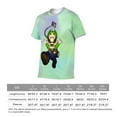 thumbnail image 6 of Cartoon Character Luigi's Mansion Unisex Short-sleeve Shirt For Men Women Novelty 3D Print T-Shirt Soft Comfortable Tee Shirts, 6 of 7