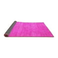 thumbnail image 2 of Ahgly Company Indoor Square Abstract Pink Contemporary Area Rugs, 3' Square, 2 of 4