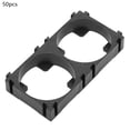 thumbnail image 2 of 26650 Lithium Battery Plastic Holder, Practical Lithium Battery Double Holder, Durable For Fixing The Lithium Battery 26.2Mm Hole, 2 of 8