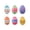 Multicolor-6B-home supplies, variant on LEFTHIGH Home Set of 6 Easter Egg Hanging Ornaments Creative Patterned Foam Decorations Colorful Spring Party Favors for Indoor Tree Window Door Holiday Decor House Essentials