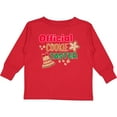 thumbnail image 3 of Inktastic Christmas Official Cookie Taster with Bell and Star Cookie Boys or Girls Long Sleeve Toddler T-Shirt, 3 of 5