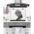 thumbnail image 4 of Large Induction Cooktop Protector Mat Africans Stove Top Covers for Electric Stove, Modern Abstract Ethnic Women Decorative Stove Burner Cover Mats, Glass Top Stove Cover, 4 of 7