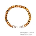 thumbnail image 3 of EeaseCA 1 Pc Beautiful Bag Decor Practical Shoulder Strap Bag Acrylic Decoration Chain, 3 of 7