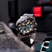 RGMT Trench Stainless Steel 47mm Meca-Quartz Wristwatch RG-8058-44