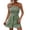 #01Green, variant on Womens Summer Romper Strapless Beach Vacation Jumpsuit Resort Wear Shorts with Pockets Blue L