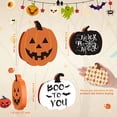 thumbnail image 2 of Goowill 3 Pieces Thanksgiving fall Pumpkin Table Wooden Sign Autumn Table Pumpkin Decoration Reversible Double Printed Freestanding Decor for Thanksgiving Harvest Fall Autumn, 2 of 7