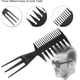 thumbnail image 5 of Peines de plástico 3 en 1, peine para desenredar el cabello, peine de dientes anchos, herramienta de peluquería antiestática, 5 of 5