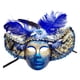 thumbnail image 2 of Máscara de Yuyangstore disfraz de Halloween azul, 2 of 8