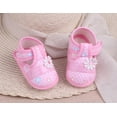 thumbnail image 3 of Herrnalise Cute Baby Girls FloralSandals Bow Toddler Infant Boy Soft Sole Prewalker Shoes, 3 of 3