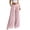 Pink, variant on SwiftWear Womens Wide Leg Dressy Pants Business Casual Flowy Work Palazzo Pants High Waisted Pleated Trousers