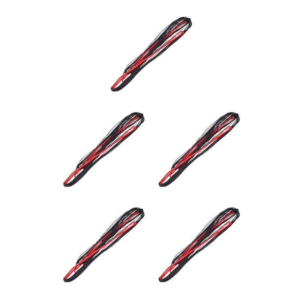 sweethay Accesorios de Resistente a la abrasión Suministros de tiro con de vuelo rápido Ligero Fácil operación con buena negro rojo 68 pulgadas 5piezas