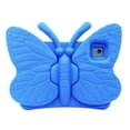 thumbnail image 5 of ELEHOLD Cute Kids Case for iPad 9th/8th/7th Generation 10.2" (2021/2020/2019) / Air 3rd Gen/Pro 10.5 Kids Friendly EVA Butterfly Design Kickstand Heavy Duty Rugged Shockproof Protective Case,Blue, 5 of 7