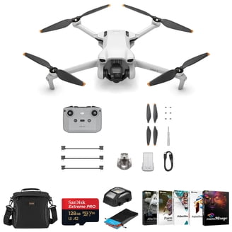 DJI Mavic Mini Drone Fly More Combo: Quadcopter, 3 Batteries, 360
