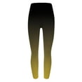 thumbnail image 4 of Njagoc3 Womens Fashion Gradient Elastic Skinny Pants Fitness Running Tight Yoga Pants Leggings, 4 of 6