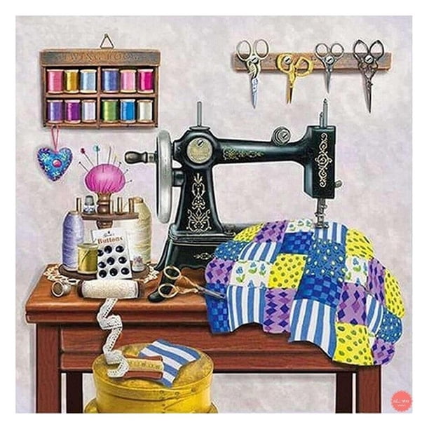 Kits de Artesanía Wdftyju 5D DIY Taladro Completo de Pintura de Diamante