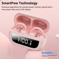 thumbnail image 4 of Auriculares Open Ear TOZO OpenEarring Bluetooth 5.4 Rosa, 4 of 9
