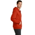 thumbnail image 3 of Port & Company ® - Core Fleece Full-Zip Hooded Sweatshirt. PC78ZH, 3 of 6