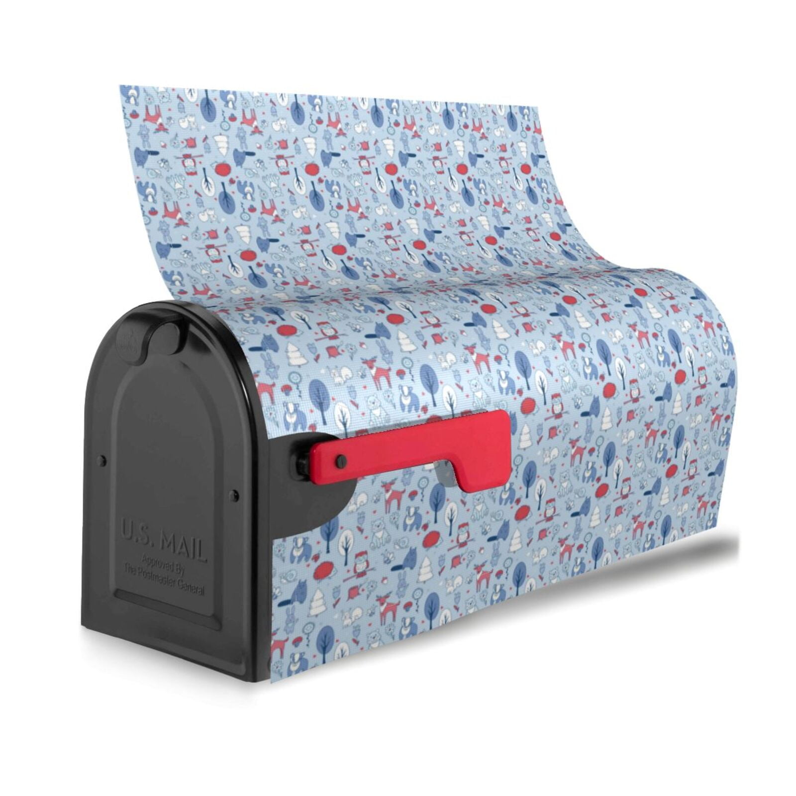 Xecao Animal for Mailbox Cover with Magnetic Strips, Waterproof and Sunscreen, Adds a Decorative Touch to Your Garden Yard.