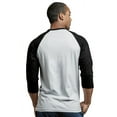 thumbnail image 4 of 3 Packs of Top Pro Men's 3/4 Sleeve Crew Neck Raglan Jersey Baseball Tee Shirts, 4 of 4
