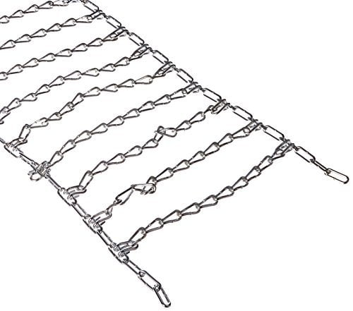 Snowblower and Lawn Tractor Tire Chains, 22X9.50X12, 4 Link Spacing