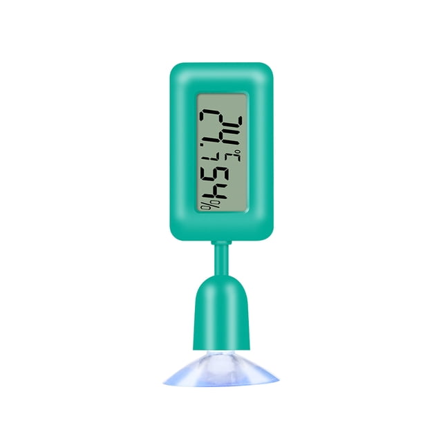 Termómetro Celsius/Fahrenheit Higrómetro ajustable Copa de succión Temperatura de invernadero Invernadero Medidor para exhibición de verde Inevent HA060885-04B