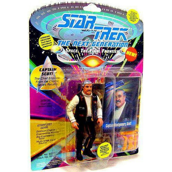 Star Trek The Next Generation Captain Montgomery Scott "Scotty" Action Figure