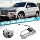 thumbnail image 2 of Juego de portador de manija de puerta exterior Unique Bargains para BMW E53 X5 2000-2006 negro, 2 of 7