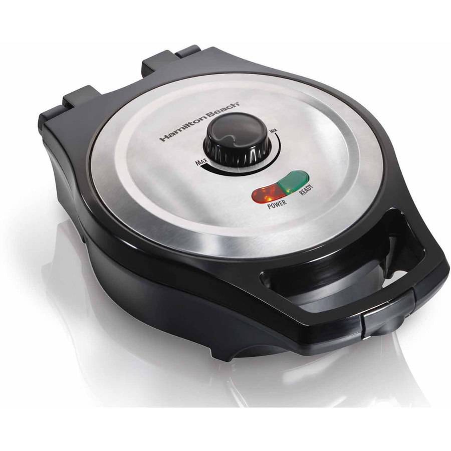 Oster 8Inch Belgian Waffle Maker, Stainless Steel