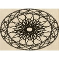 thumbnail image 1 of Ahgly Company Indoor Rectangle Patterned Vanilla Gold Area Rugs, 5' x 8', 1 of 6