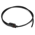 thumbnail image 2 of Wisewang Pack of 2 Solar Panel Extension Electric Cable Self-locking Extender 10AWG/6mm² Double Layer Insulative Copper Wire 5M, 2 of 6