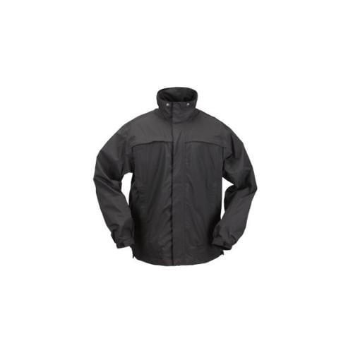 5.11 Tac Dry Rain Shell, Black, XS by 5.11 Tactical, Inc