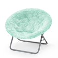 thumbnail image 1 of Urban Shop WK657555 Fauteuil Soucoupe Mongol Surdimensionné, Menthe, 1 of 4